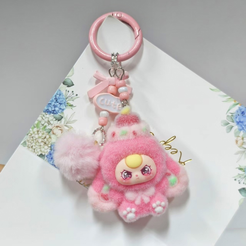 Trendy New Plush Keychain for Three-Year-Olds, Cute Student Reward Gift, Backpack Pendant Accessory, Small Gift Trendy New Plush Keychain for Three-Year-Olds, Cute Student Reward Gift, Backpack Pendant Accessory, Small Gift