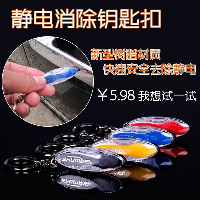 Automotive door handle electrostatic eliminates artificial cars supplies human body to prevent electrostatic adsorption remove the rod key button