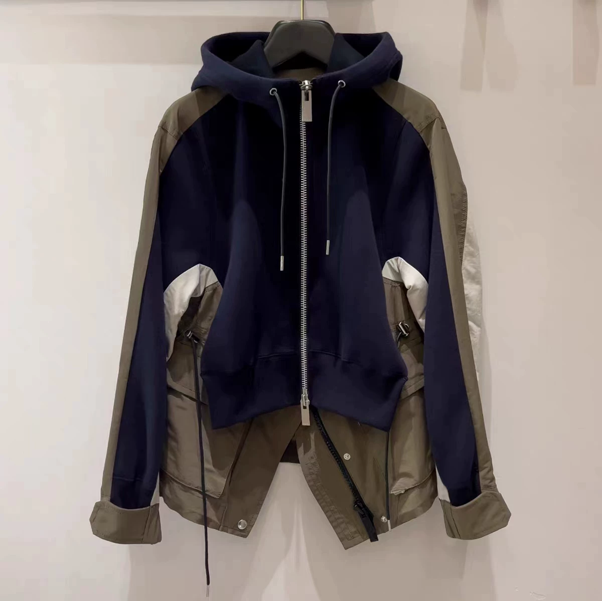 Летняя куртка FOG SACAI для отдыха, худи, шнурок