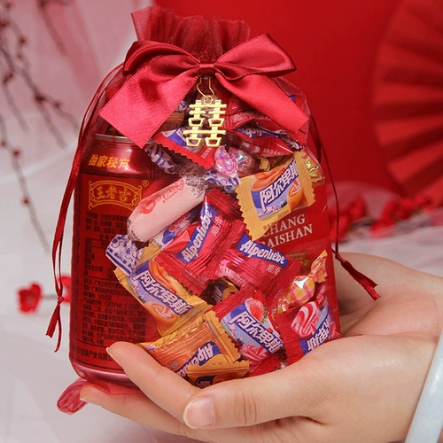 Привет, сахарная сумка брак свадеб, сахарная коробка, пакет пластиковой пакет, подарочная коробка, конфузезская свадебная продукция daquan