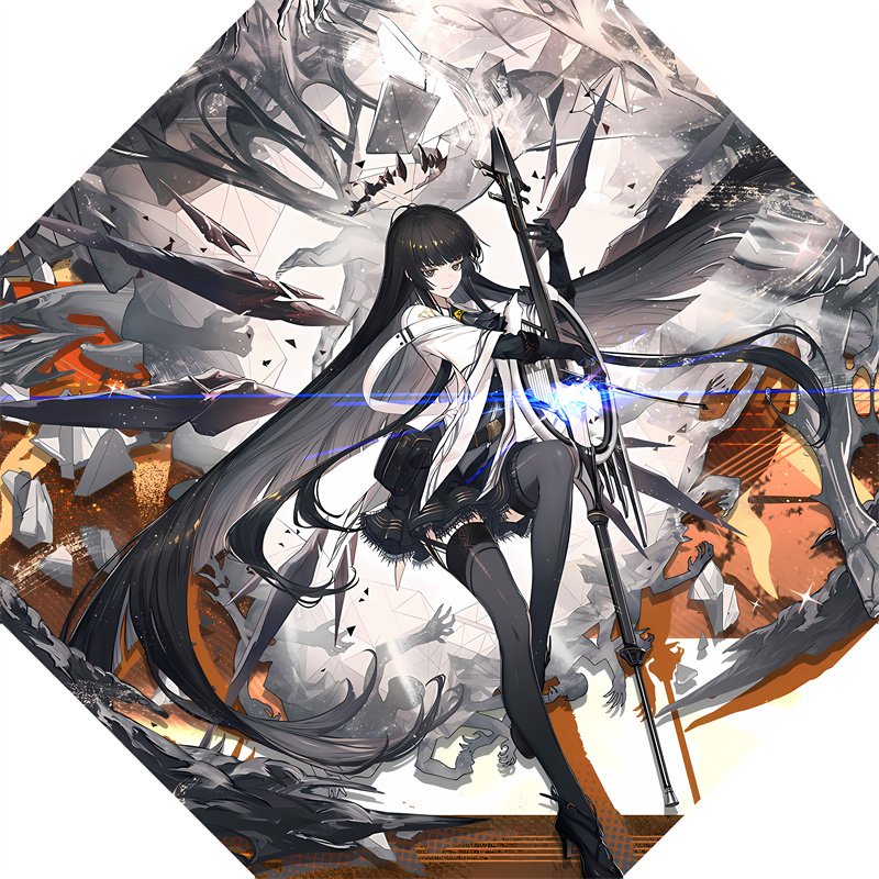 Arknights Merchandise Umbrella Anime Game Manga Sun Protection Student Gift Vinyl Umbrella