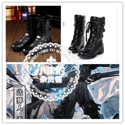 taobao agent Tomorrow Ark COS Shoes Tomorrow Ark to send the funeral to the funeral enthusiastically order cospaly shoes and boots