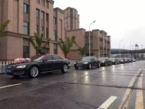 Shanghai wedding car rental Audi A6L Mercedes BMW Martha wedding car rental car fleet package