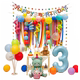 Ins long balloon baby first birthday party