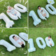 Digital Balloon Baby 100 Days Banquet Outdoor Picnic Decoration Photo Props Arrangement Baitianzhao Park