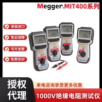 Megger MIT400 2410 2420 2430 2 Handhand изоляции Сопротивления Tester Augu