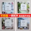 Plastic switch stickers Wall stickers Simple creative home decoration socket stickers free removable acrylic switch protective cover