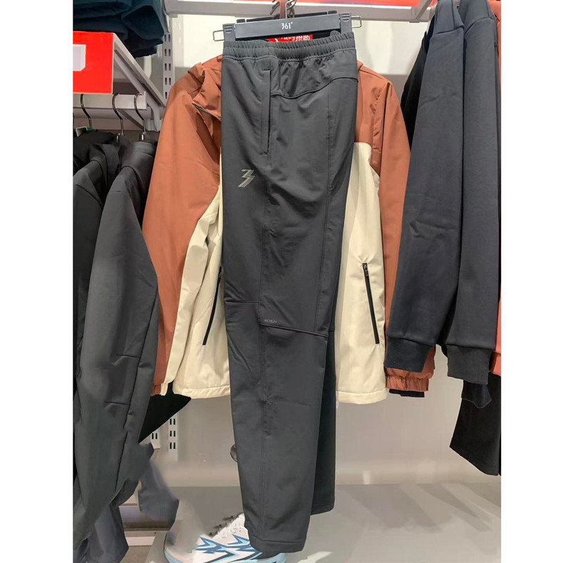 361 Degrees Men's Sports Casual Pants 2026 Spring Men's Woven Straight-Leg Sports Trousers 552612705