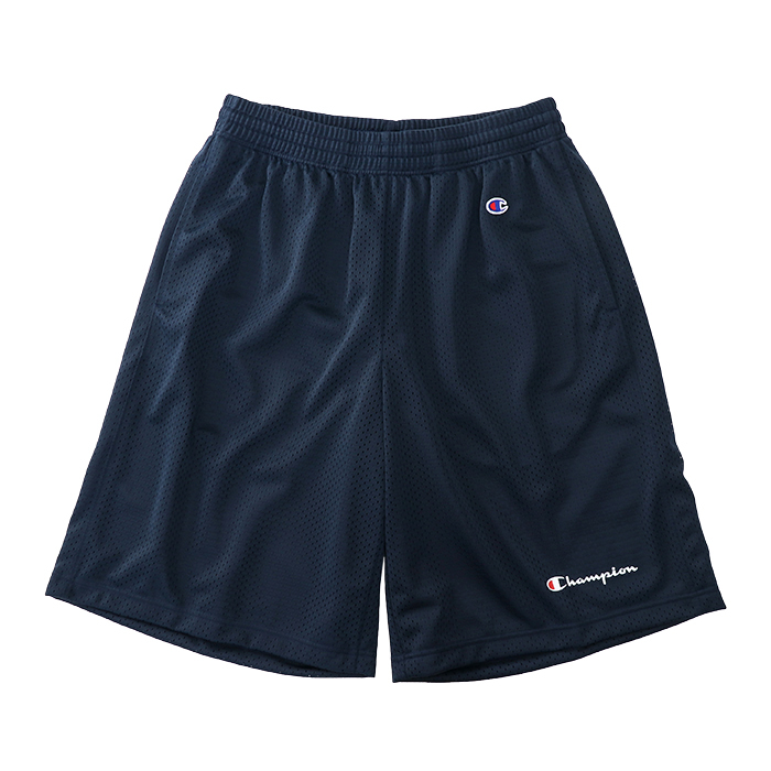 Champion Shorts in Stock, Japanese Version with Cursive Logo, Five-Point Shorts, Sports Casual Pants for Men
