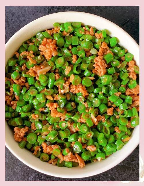 肉沫豆角