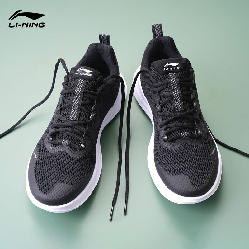 Li Ning Running Shoes Men's Shoes Summer 2026 New Breathable Mesh Shock-Absorbing Jogging Shoes Men's Casual Sports Shoes