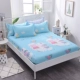 Giường tùy chỉnh 笠 cotton hoạt hình trẻ em trải giường cotton 1 m Simmons 1,5m1,8 m mat bảo vệ thảm Ga chun chần Everon