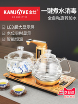 Golden stove G9 automatic water glass kettle electric tea stove tea maker tea table embedded tea stove tea cooking household