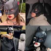 Batman mask headgear batman handsome gas mask PVC shake-up live prop video Halloween cosplay