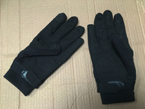 Inner gloves mens full finger wear-resistant winter cotton black warm velvet riding outdoor finger thickened cold touch screen