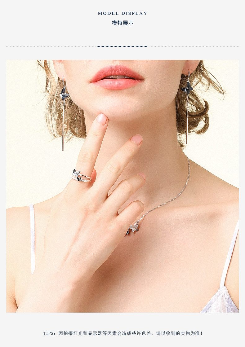 Bague Femme BLANCHE  BLANC en Cristal autrichien - Ref 3088440 Image 12