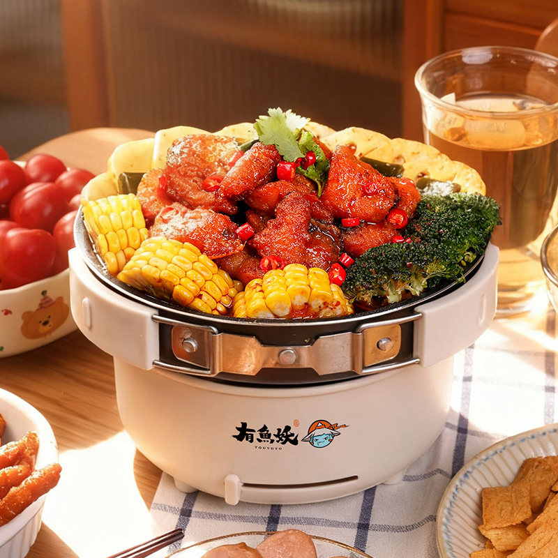 临期-有鱼妖烤鱼小火锅500g*3方便速食菜快手懒人菜