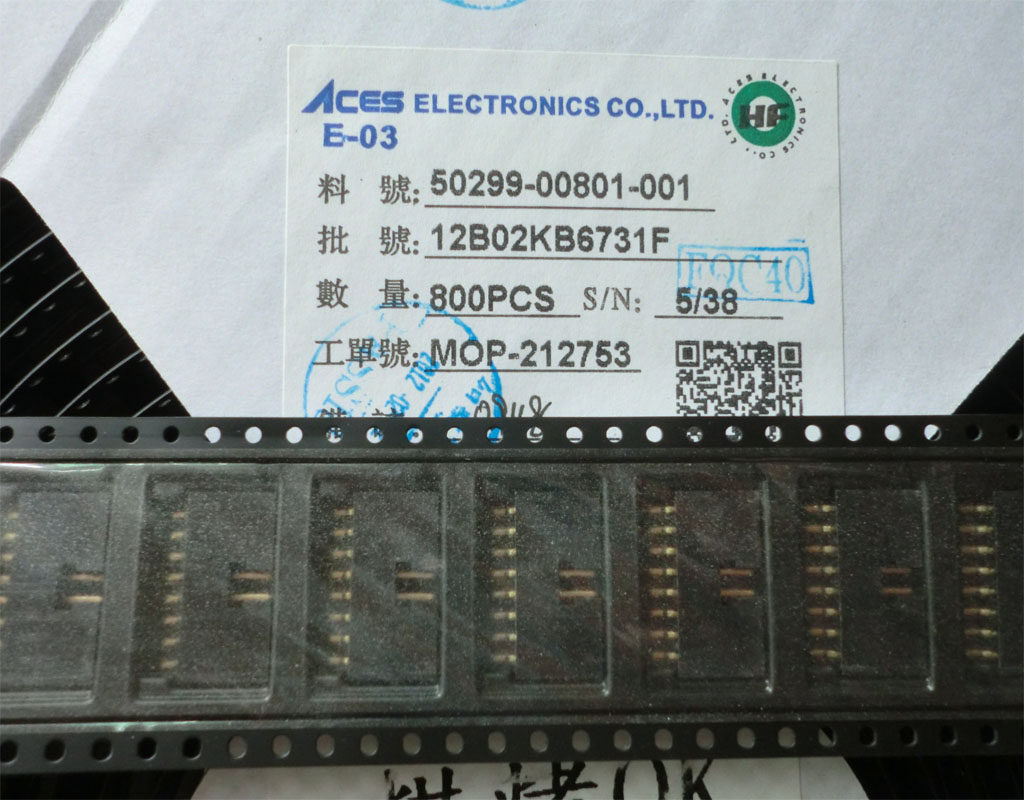 连接器50299-00801-001