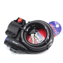 Universal mountain road bike lock electric motorcycle bicycle anti-theft chain steel wire cable lock