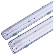 t8 three proof lamp led single double tube full set of fluorescent lamp purifiers lamp bracket lamp moisture proof waterproof and fog proof dustproof lamp