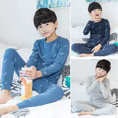 Boy fever clothes, cotton, children, children, autumn clothes, sanitary pants plus velvet Primary School, thick boy