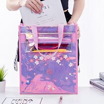 Girls tutoring class extracurricular class Hand bag Art bag Special School tote bag cram school children primary school students