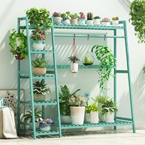 Kindergarten plant horn natural horn flower stand creative planting area plant stand plant area corner flower stand classroom corner