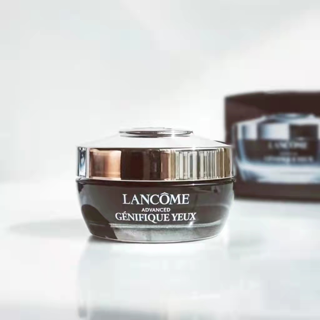 Staying up all night also glowing | Lancome small black bottle creamy bottom essence luminous eye cream 15ml watered down the black eye ring fine print