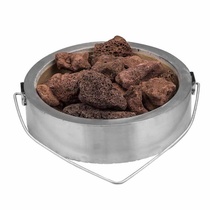 Roogeant Roast Duck Furnace Stainless Steel Churn Cheilling and Wastling Appliance Volcanic Stone Gas Type Stainless Steel Cheese Furnace