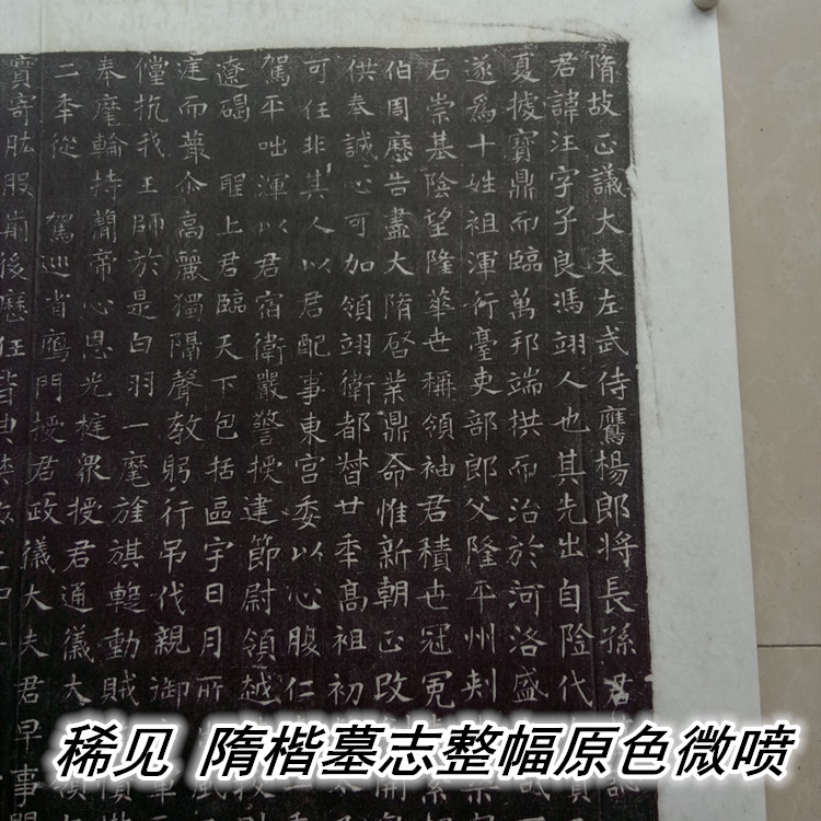 Sui Changsun Sun Wang Tomb Zhiyuan Original Stone Tuo Sheet Whole of Original Color Art Microspray Book Wind Near Su Xiao Tzu Tombs Zhiu Yang Inquirer