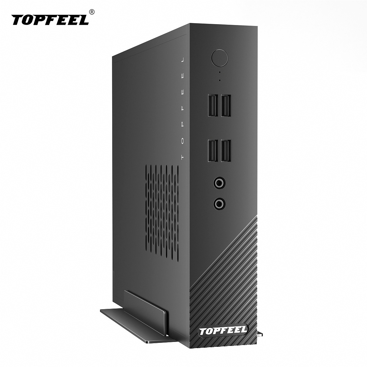 topfeel polar night T68A mini office commercial embedded computing terminal small host computer home portable quiet small desktop dual hard disk machine national joint guarantee