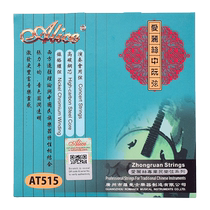 Alice Zhongruan strings professional strings with beautiful timbre imported steel strings German silver winding performance strings 1 set of 4