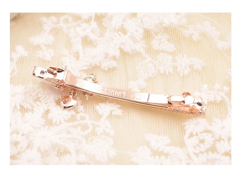 DSHANG / code · Phiên bản Shang Han của kẹp tóc hoa trang sức Liu Haiding clip rhinestone từ clip mùa xuân clip phụ kiện tóc đồ buộc tóc