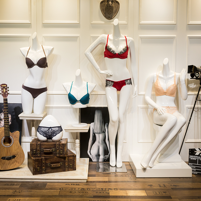 Upscale fashion Gathering Chest Type Large Chest Lingerie Shop Model Props Women Full Body Meme Underwear Human Body Dummy Models