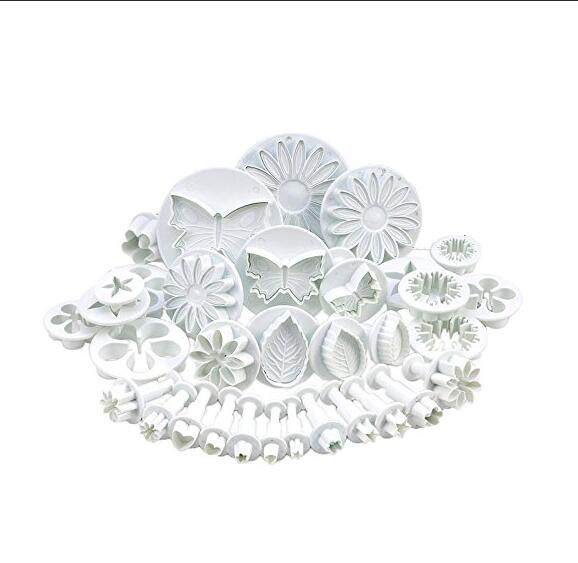 10 pieces 33 pieces of turned sugar mould cake biscuit press die cartoon face point decorative spring embossing die tool suit