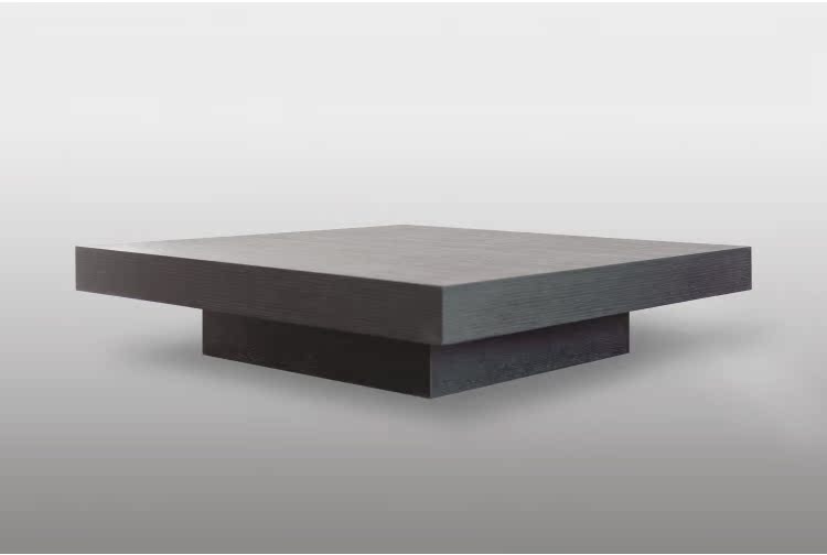 Nội thất nhà Beishan tùy chỉnh dày 10 cm mặt bàn Bắc Âu gió công nghiệp kiểu bàn cà phê ngắn phòng khách hiện đại đơn giản - Bàn trà ban ghe dep