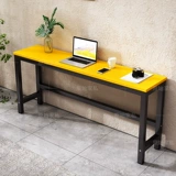 Индивидуальная простого прямоугольного наклонения на стену длинное столовое стол