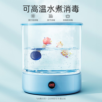 Small sand hammer baby hand rattle can be chewed boiled and grasped training toy newborn baby chasing hearing early education