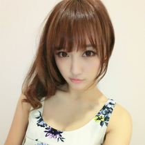 Ultra-thin air bangs wig piece Matte invisible realistic wig Korean girl Mini Qi Bangs hair piece