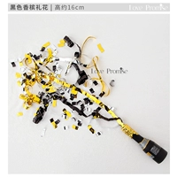 Черный фейерверк шампанского