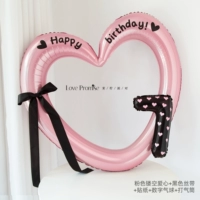 7 лет | Розовый полый воздушный шар