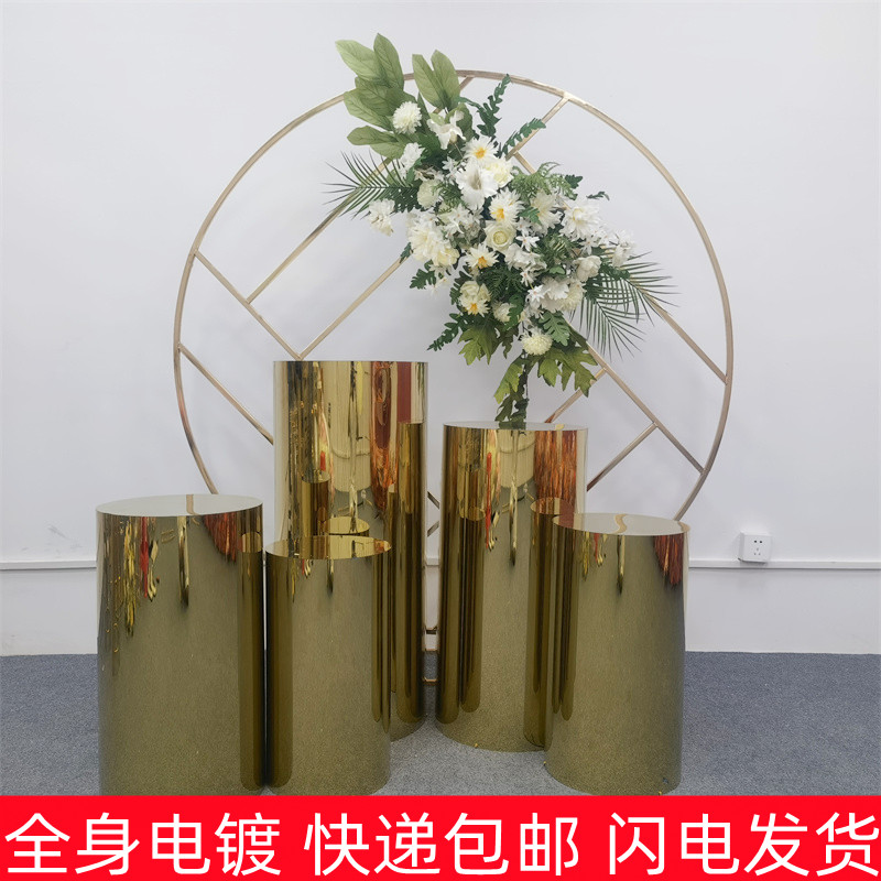Wedding props cylindrical dessert tables decoration decoration of wedding cake dessert display frame