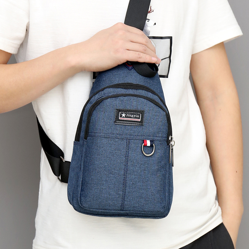 Túi đeo chéo nam chống mưa Túi nam Túi vải Oxford Thời trang Túi đeo vai Hàn Quốc balo charles & keith