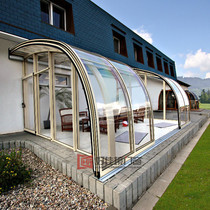 Good Canon Brand Mobile Yangguang Room Custom Villa Balcony Floor Window Garden Glass House Telescopic Terrace