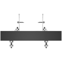 Kariqi Sunroom Electric Clothes Rack Cloud Bracket Installation Artifact Base Suspension Glass Room Steel Structure Universal