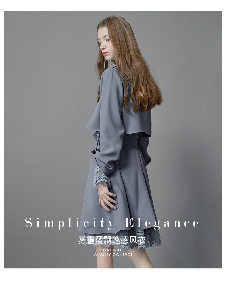 Trench pour femme CARNATION H en Polyester - Ref 3227699 Image 7