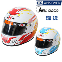 Spot FIA certified car helmet SNELL SA2020 RV full helmet Auto Union rally fire racing helmet