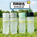 Вместительная и большая стеклянная портативная чайная чашка подходит для мужчин и женщин, увеличенная толщина