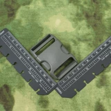 Долговечный невидимый рюкзак с застежкой, аксессуар для сумки, ремень, черная пряжка