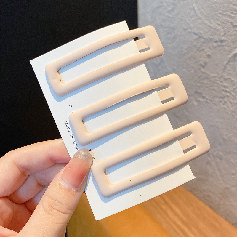 images 20:Square hairpin bb hairpin with hairpin on the headdress of the woman Liu Hai with broken hair on the side of the small clip net red 2023 new card